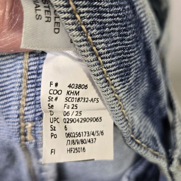 Scoop Jeans Wide Leg Low Slung Women 6 Blue NEW 34 X 28 - Picture 16 of 16